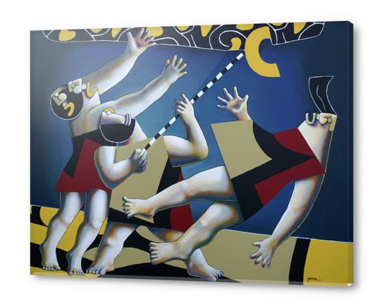 Si Tu Me Le Demandais Acrylic prints by Manuel Martinez