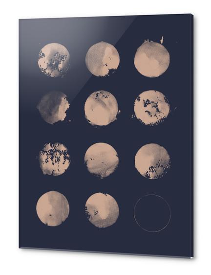 Twelve Moons Acrylic prints by Florent Bodart - Speakerine