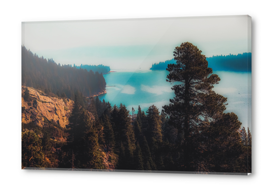 Beautiful lake view at Emerald Bay Lake Tahoe California USA Acrylic prints by Timmy333