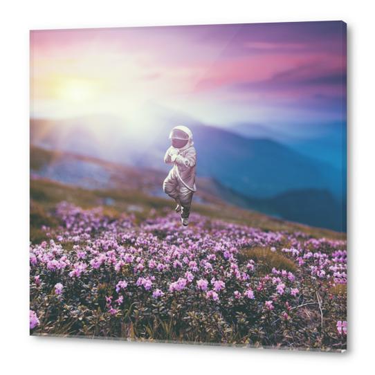 Astronaut's Dream Acrylic prints by Eugene Soloviev