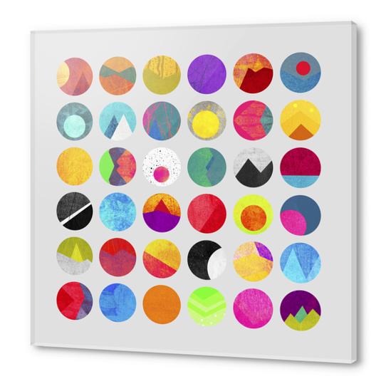 Dots Acrylic prints by Elisabeth Fredriksson