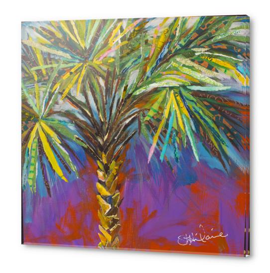 River Palm Acrylic prints by Elizabeth St. Hilaire