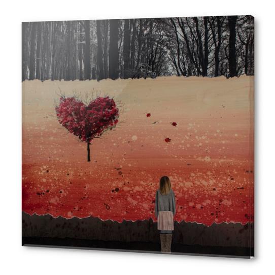 FALL IN LOVE  Acrylic prints by db Waterman