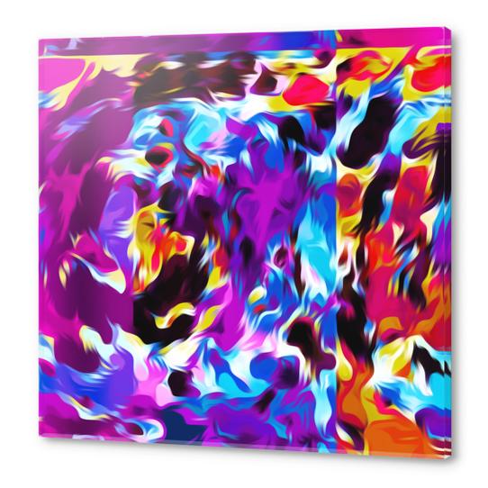 purple pink blue orange yellow and red spiral painting  Acrylic prints by Timmy333