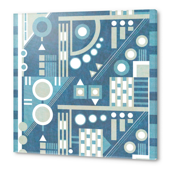 Incline Blue Acrylic prints by Shelly Bremmer