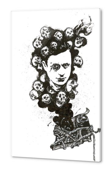 Tristan Tzara. Acrylic prints by Aaron Morgan