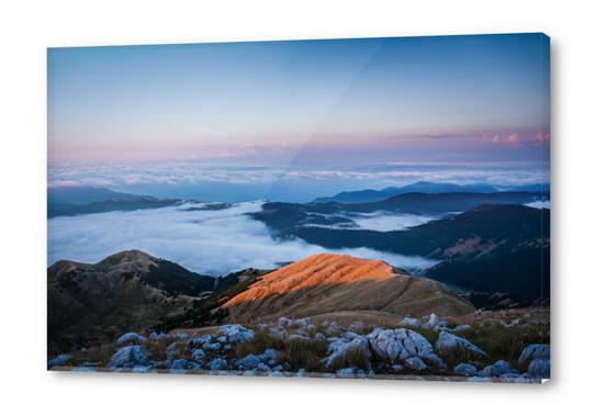 Lake clouds Acrylic prints by Salvatore Russolillo