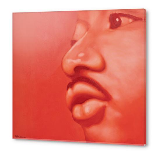 Martin Luther King  Acrylic prints by di-tommaso