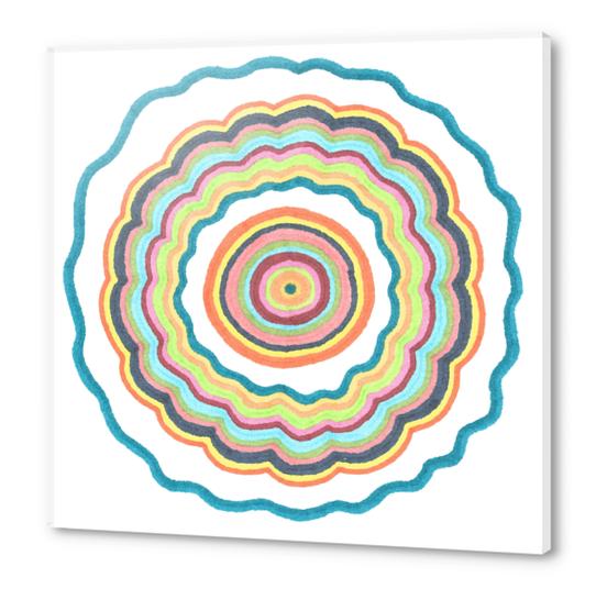 Round and Round Acrylic prints by ShinyJill