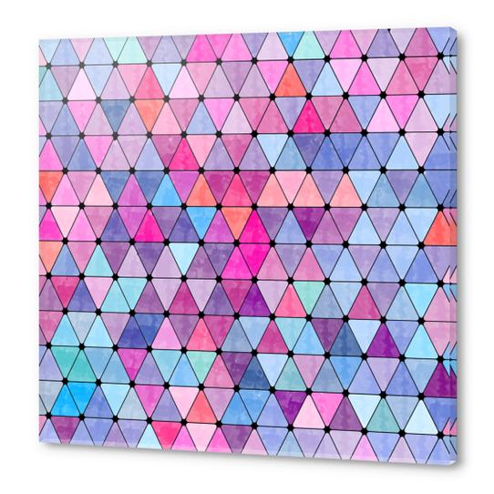 Lovely Geometric Background #2 Acrylic prints by Amir Faysal