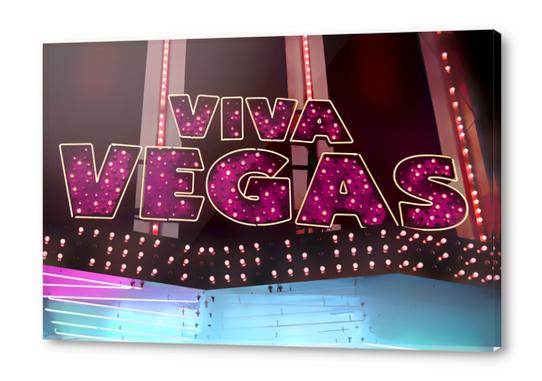 Viva Vegas Acrylic prints by Louis Loizou