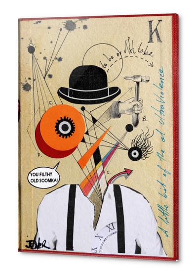 CLOCKWORK ORANGE Acrylic prints by loui jover