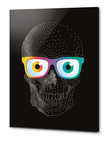 Pop Dead Head Acrylic prints by Alex Xela