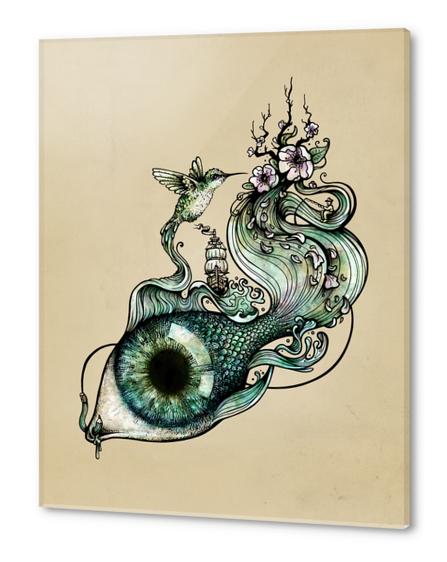 Flowing Inspiration Acrylic prints by Enkel Dika