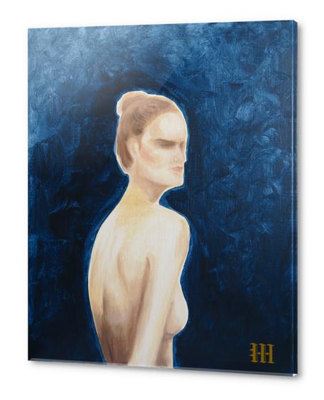 Gabriella Acrylic prints by Mathilde MILLERANT