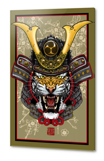 Tiger Kabuto  Acrylic prints by Elvintattoo