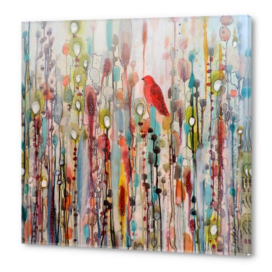 La Vie Comme Un Passage Acrylic prints by Sylvie Demers