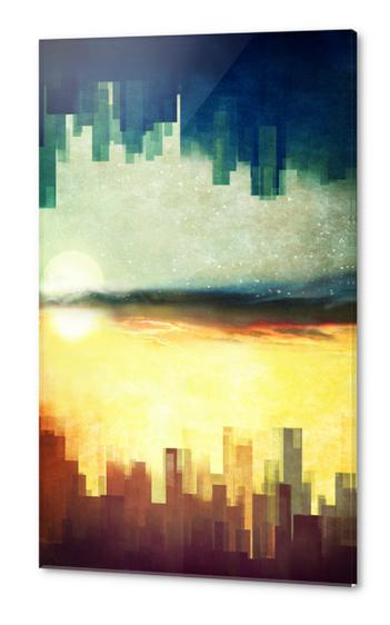 Parallel Cities Acrylic prints by DejaReve