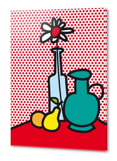 Vases sur table Acrylic prints by Yann Tobey