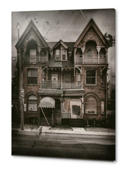 Nos 9 - 11 Spadina Road 1 Old Film Version Acrylic prints by The Learning Curve Photography