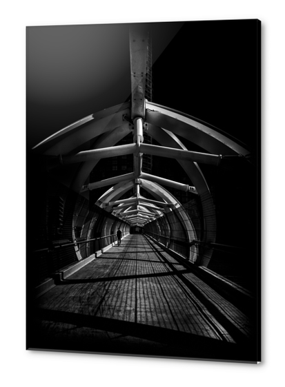 Puente de Luz Pedestrian Bridge No 2 Acrylic prints by The Learning Curve Photography