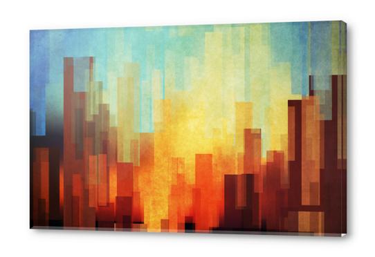 Urban Sunset Acrylic prints by DejaReve