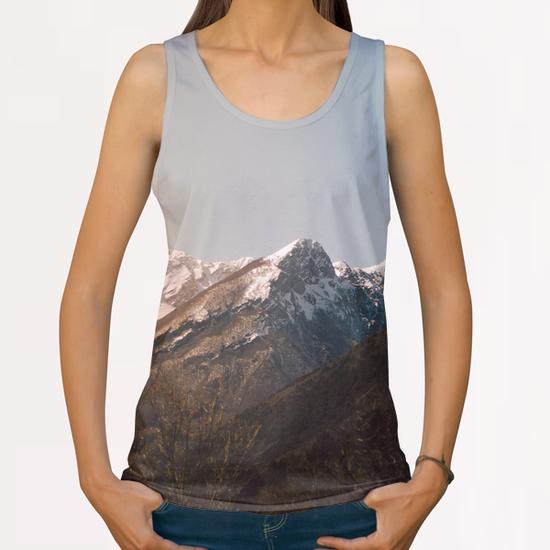 Mountains in the background XVIII All Over Print Tanks by Salvatore Russolillo