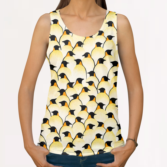 Penguins All Over Print Tanks by Florent Bodart - Speakerine