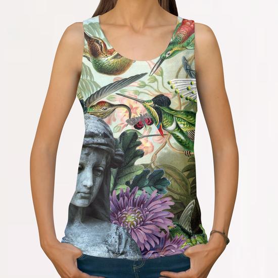 MEMENTO MORI  All Over Print Tanks by GloriaSanchez