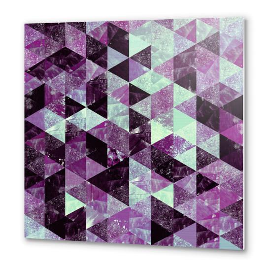 Abstract GEO X 0.34 Metal prints by Amir Faysal