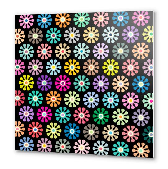 LOVELY FLORAL PATTERN X 0.13 Metal prints by Amir Faysal