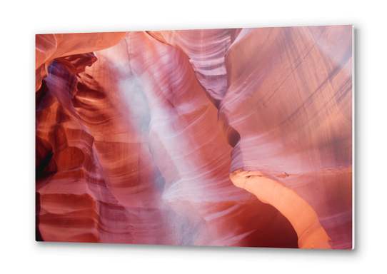 Sunlight in the cave at Antelope Canyon Arizona USA Metal prints by Timmy333