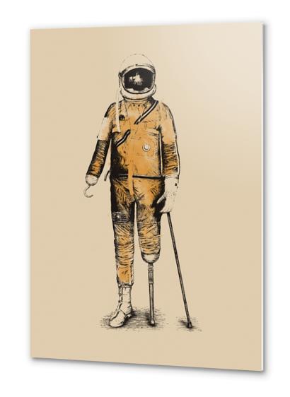 Astropirate (Watercolors) Metal prints by Florent Bodart - Speakerine