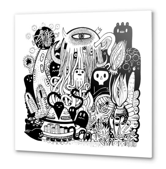 Big Garden  Metal prints by Exit Man