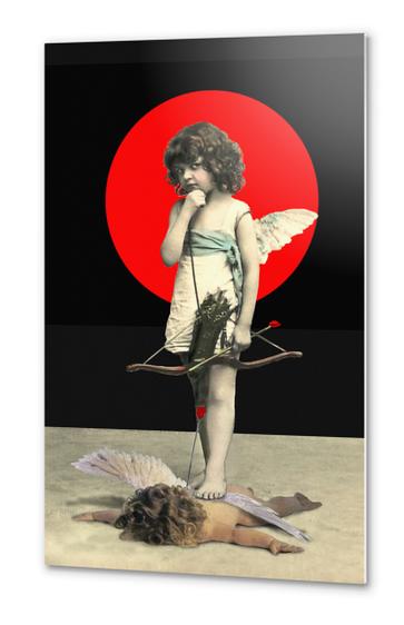 The Fallen Angel Metal prints by tzigone