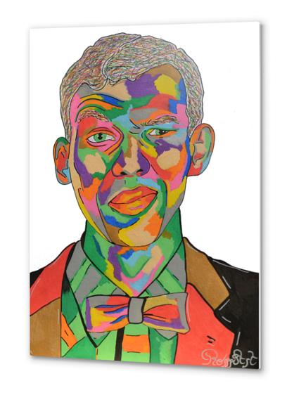 Stromae Metal prints by RomArt