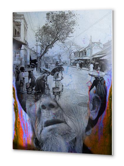 Hanoi Metal prints by Vic Storia