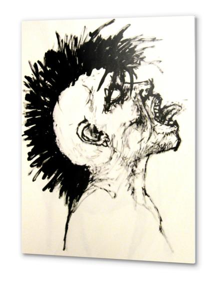 Punk rock Zombie Metal prints by Aaron Morgan