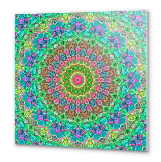 Geometric Mandala G18 Metal prints by MedusArt