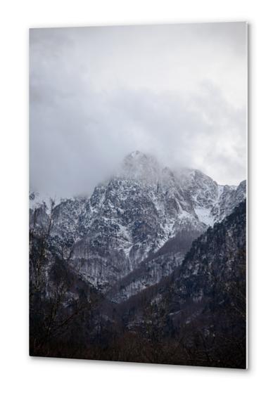 Mountains in the background XII Metal prints by Salvatore Russolillo