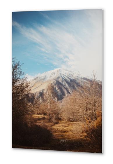 Mountains in the background XVI Metal prints by Salvatore Russolillo