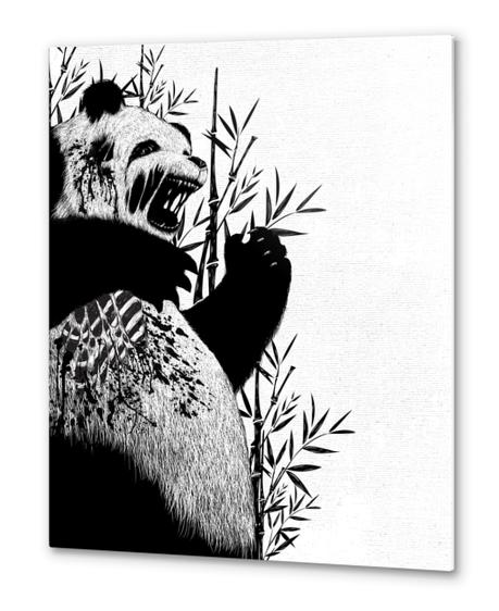 Panda Z Metal prints by TenTimesKarma