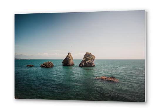 Rocks From the sea Metal prints by Salvatore Russolillo