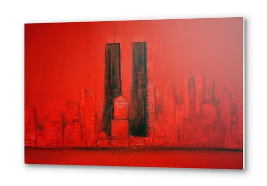 Twin Towers Metal prints by di-tommaso