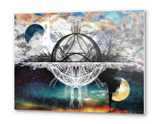 Two Worlds Of Design Metal prints by j.lauren