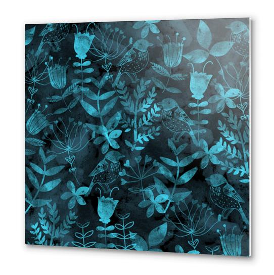 Abstract Botanical Garden  Metal prints by Amir Faysal