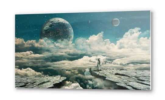 The explorer Metal prints by Seamless