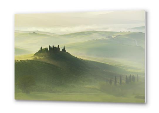 Val d'Orcia Metal prints by Jarek Blaminsky