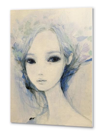 Blue 24 Metal prints by Ai Natori