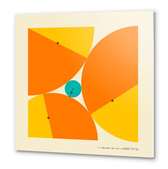 DESCARTES' THEOREM 2 Metal prints by Jazzberry Blue